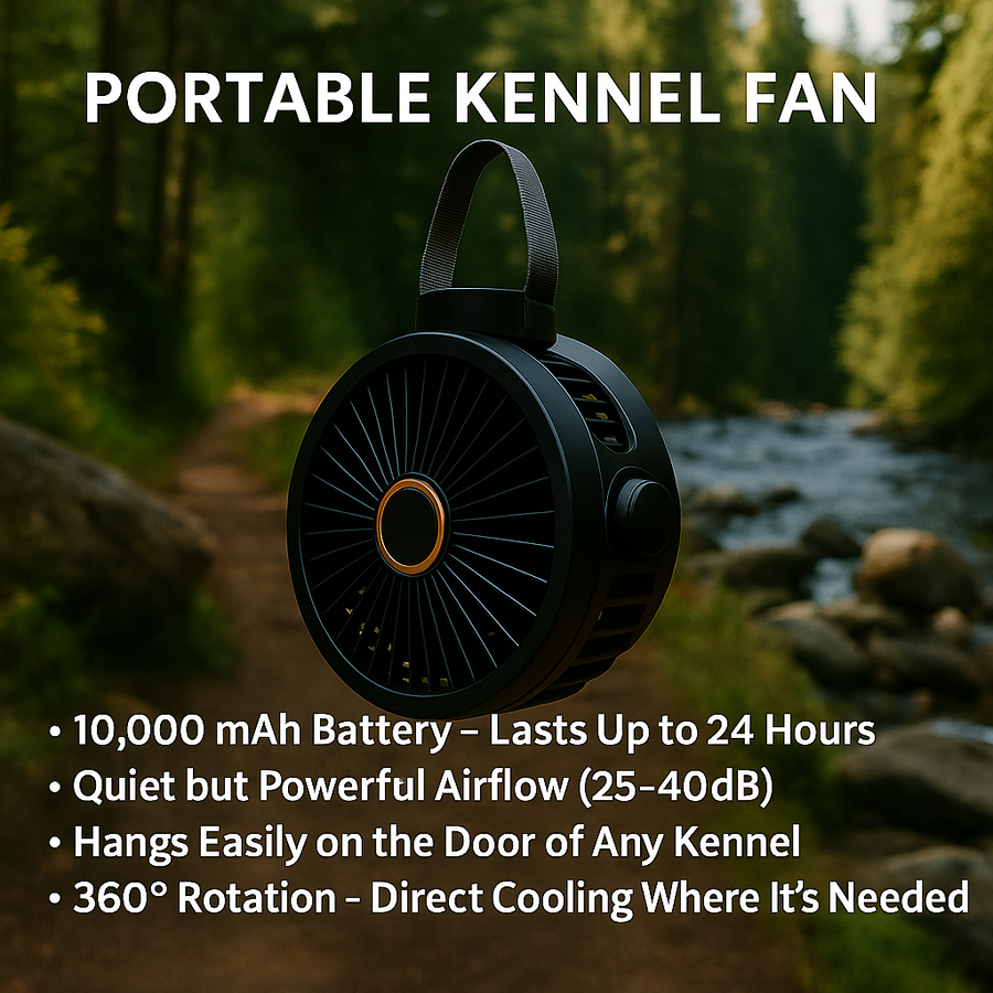 Travel Kennel Fan