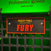 CallSign Tag – Custom Nameplate for RuffLand Kennels