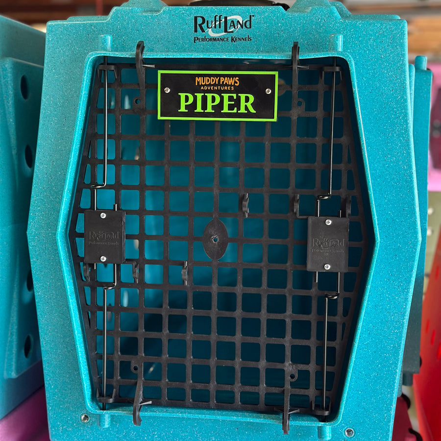 CallSign Tag – Custom Nameplate for RuffLand Kennels