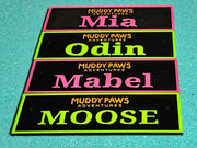 CallSign Tag – Custom Nameplate for RuffLand Kennels