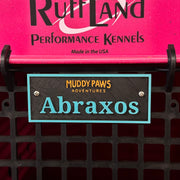 CallSign Tag – Custom Nameplate for RuffLand Kennels